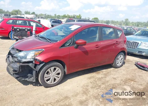 2017 Nissan Versa Note S Plus z USA, uszkodzony, nr VIN 3N1CE2CP1HL363945